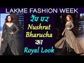 Lakme Fashion Week Nushrat Bharucha Looks Stunning As She Walks The Ramp FilmiBeat