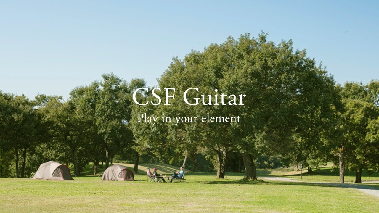 Yamaha CSF1M Travel Acoustic Guitar w/Deluxe Gigbag - Tobacco Brown Sunburst