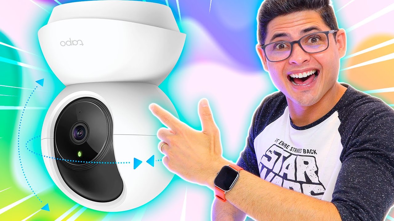 Miniatura da avaliação em vídeo de Câmera Wi-Fi TP-Link Tapo TC70(BR) Full HD 1080p Pan/Tilt