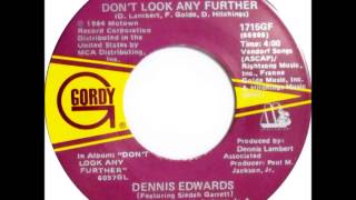 Dennis Edwards & Siedah Garrett - Don't Look Any Further (DJ U.F. Low mix) video