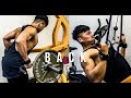 【筋トレ】この後、背中全体がバキバキになる背中トレ High reps【Vlog】【減量】
