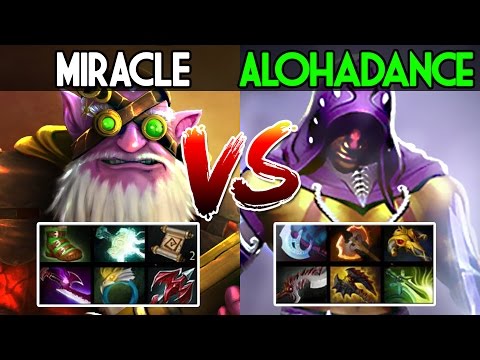 Miracle- [Sniper] VS Alohadance [Anti Mage] DOTA 2 - 8k Average EU