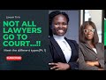 DIFFERENT LAWYERS AND WHAT THEY DO