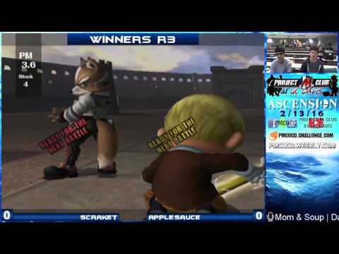 "Ascension 2/13/16" - Scraket (Lucas) v. Applesauce (Fox) - Winners R3