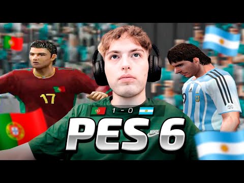 INTENTANDO SALIR CAMPEON DEL MUNDO CON CR7 EN EL PES 6 - DAVOO XENEIZE (PARTE 2)