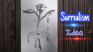 Surrealism | How to Draw SURREALISM Art for Beginners |Easy Drawing Idea