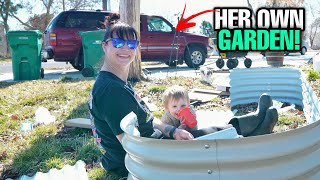 We Built My Wife Her Own Garden | VEGO Garden GIVEAWAY!