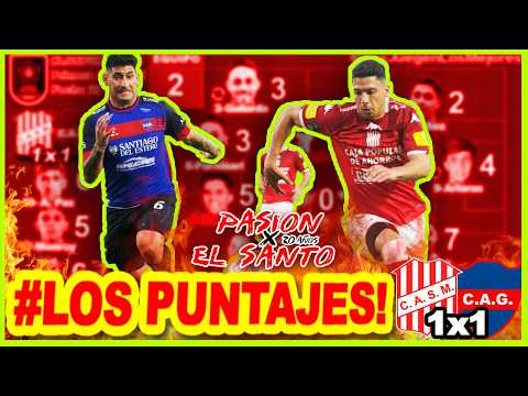 #LosPuntajes - San Martín de Tucumán 1x1Guemes (SdE) - Torneo 2026