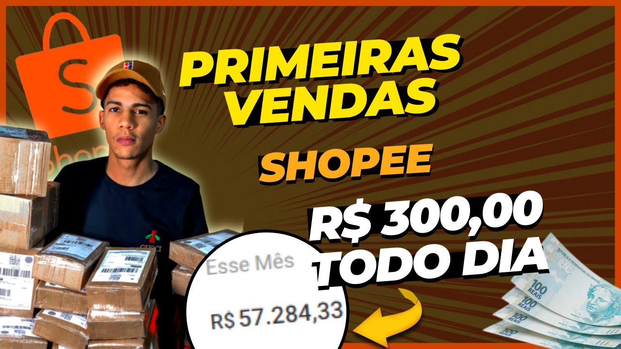COMO FAZER A PRIMEIRA VENDA NA SHOPEE EM 2024 | O SEGREDO PARA VENDER NA SHOPEE (AULÃO GRATUITO)