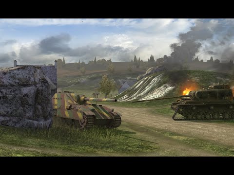 WoT Blitz - Jagdpanther II - 5878 dmg