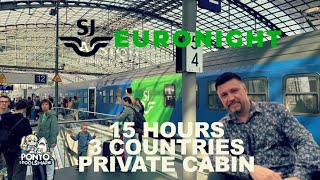 Stockholm to Berlin Night Train | SJ EuroNight Deluxe Sleeper Review