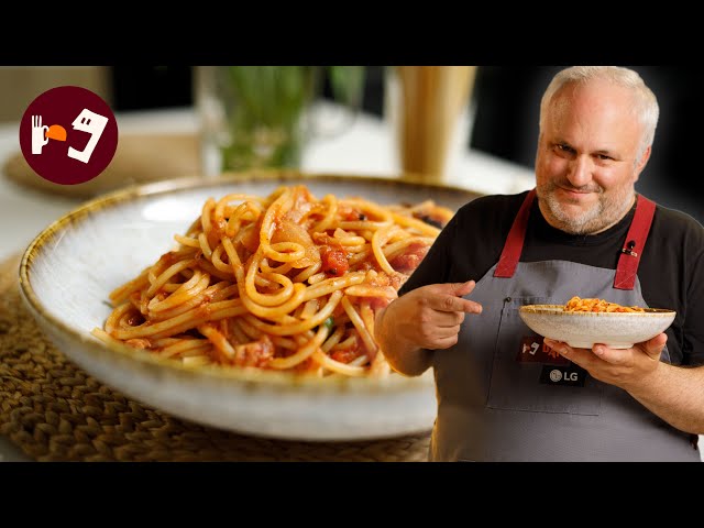 Los mejores ESPAGUETIS CON ATÚN DE LATA, siguiendo la AUTÉNTICA RECETA ITALIANA