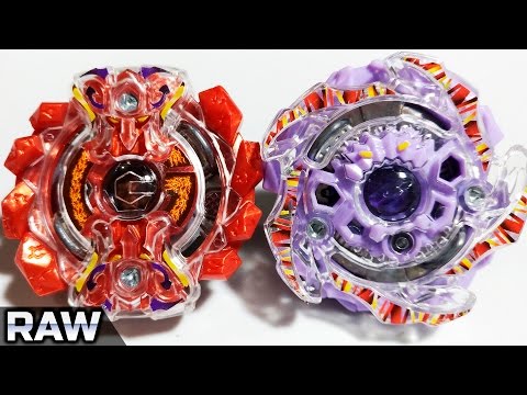 Gigant Gaia .Q.F vs Beast Behemoth .H.H - [Beyblade Burst RAW] - ベイブレードバースト