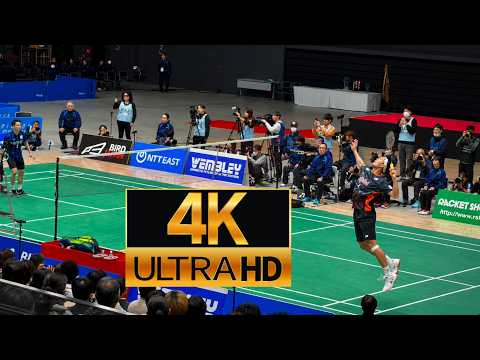 【4K60FPS】Kento Momota vs Koki Watanabe（桃田贤斗 vs 渡边航贵）桃田贤斗状态回来了？大战渡边航贵