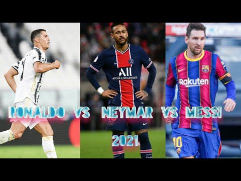 Cristiano Ronaldo vs Lionel Messi vs Neymar JR Skills 2021