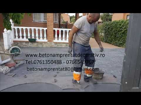 Beton Amprentat Bulza -Timiș Tel.0761350488 -0766543767