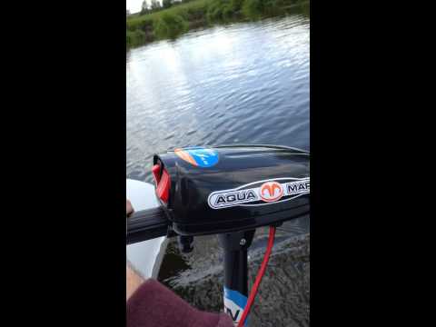 First ride on new boat 'Motion' inflatable dinghy with 18lb thrust trolling motor