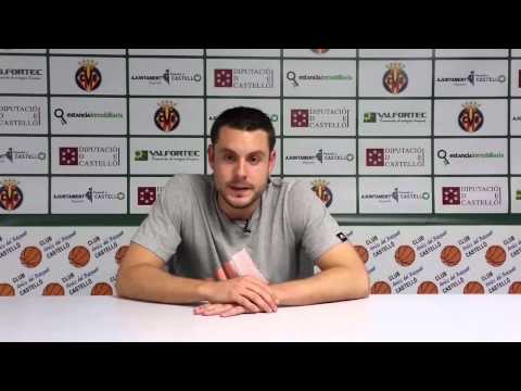 Sala de prensa Amics - Lucentum (PlayOff): Joan Faner