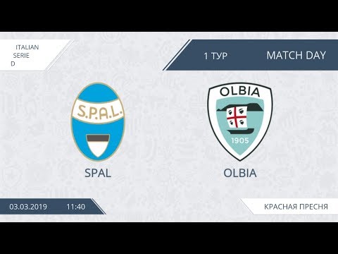 AFL19. Italy. Serie D. Day 1. SPAL - Olbia