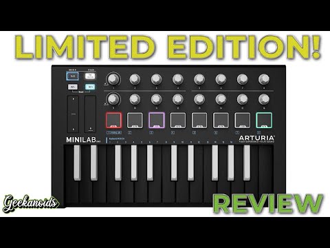 Arturia MiniLab MKII Black Limited Edition Review