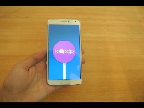 Samsung Galaxy Note 3 Android 5.0 Lollipop - First Look & Setup HD
