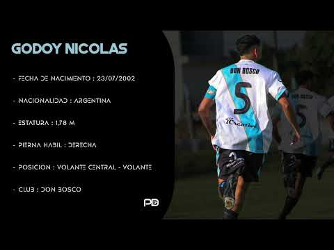 NICOLAS GODOY - FUTBOLISTA ARGENTINO
