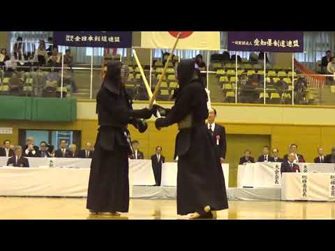 17th All Japan 8-dan Kendo Championships - QF1: Takeuchi Tsukasa vs. Yamazaki Masaru