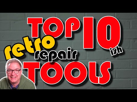 My Top 10 Tools for Fixing and Restoring Retro Devices and Gadgets