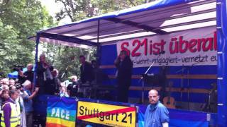 Konstantin Wecker im Stuttgarter Schlossgarten