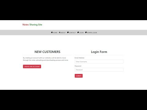 6 Python Django Project | Notes Sharing Site | Hindi