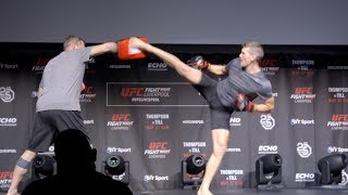 Fight Night Liverpool: Open Workout Highlights