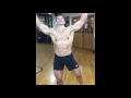 Free style bodybuilding posing with NABBA Mr. Australia Gennaro Ferra