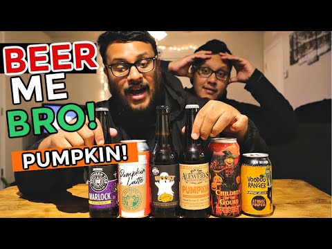 6 Seasonal PUMPKIN Beers With The HIGHEST ABV%! - BEER REVIEW | BEER ME BRO. EP. 1