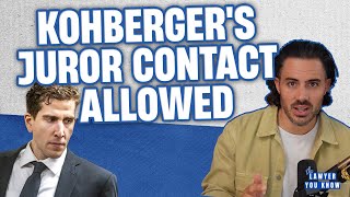 Real Lawyer Reacts: Wait.. So Kohberger Is Allowed To Contact Potential JURORS? Judge allows survey!