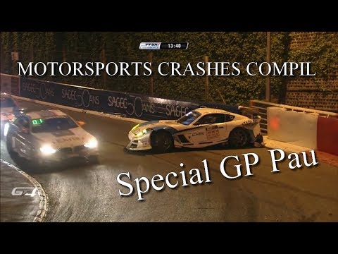 Motorsports Crashes Compilation 1995-2017 (Special GP Pau) Street Circuit #2 #MCRFRacing