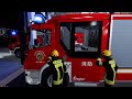 Emergency Call 112 Chinese Firefighters Night Shift Responding 4K