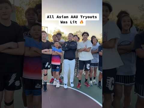POV: You Held An All Asian AAU Tryouts 👀🔥 #shorts #basketball #ballislife