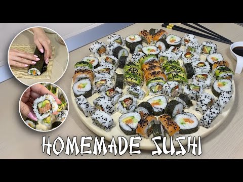 Kako napraviti sushi za samo 600din | RECEPT 🍱