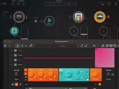 MagicDelay plugin for iOS by GSDSP | From simple to textural Delay