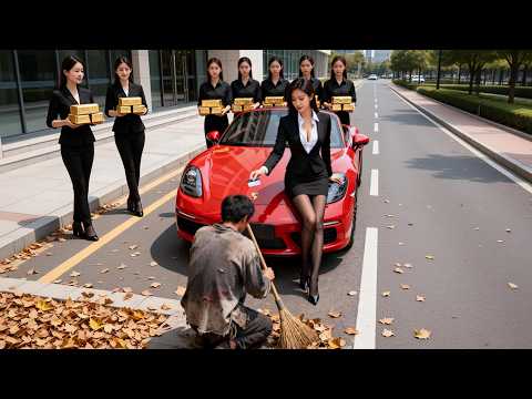 美女總裁開著法拉利狂追清潔小伙子求著給他做小，原來小夥竟是神醫傳人！三針治好女總裁瀕死的爺爺，女總裁立刻獻上千億美金想要娶他生娃！| 摊牌后老婆悔不当初 #爽文 #反转 #短剧