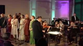 Hare Krishna with Symphony orchestra 19.04.2014 Tallinn, Estonia