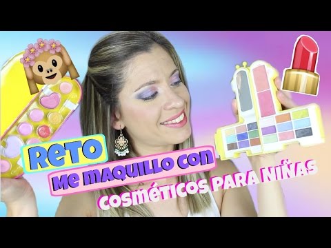 RETO | Maquillarse con Cosméticos de Niñas ¿Se puede? NatyGloss