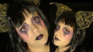 Harlequin Gothic Doll. Doll Collab with BeautifulYouTV