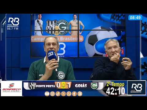 Túlio Isac narrando os Gols - Ponte Preta 1 x 1 Goiás | Brasileiro Série B
