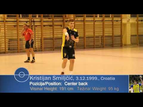 Kristijan Smiljčić - Middle & Left Back - RK Viro Virovitica - Highlights - Handball - CV - 2017/18