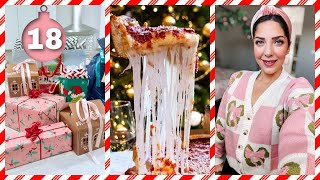 VLOGMAS 2024 ❄ Day 18 | Pizza Girls Night In & Opening Presents!