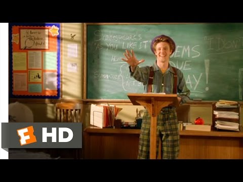 Not Another Teen Movie (2/8) Movie CLIP - Ricky's Poem (2001) HD