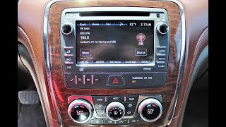 How to unlock buick enclave radio,