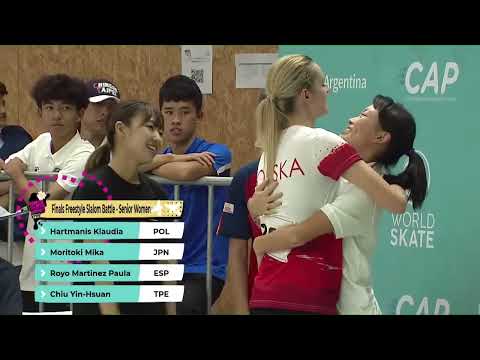 Final Freestyle Slalom Battle Woman Prt 2 - World Skate Games 2022 Argentina Prt 2