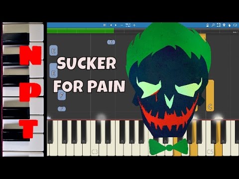 Sucker for Pain (Suicide Squad OST) - Lil Wayne piano tutorial